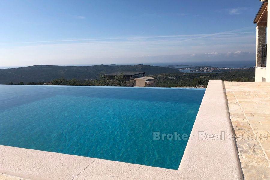 Rogoznica, villa con vista panoramica