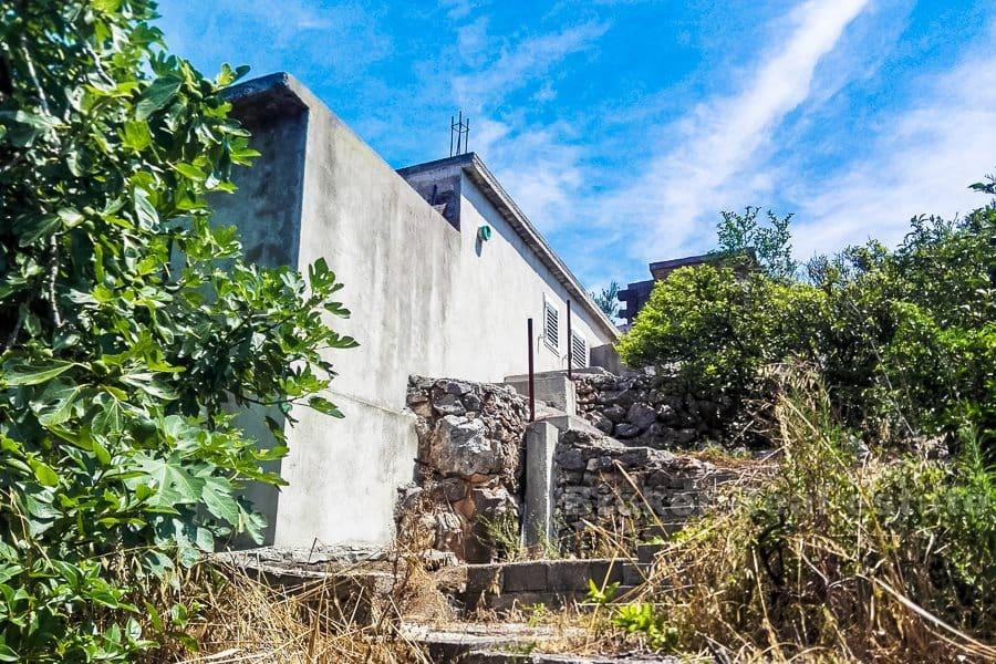 Near Trogir, house by the sea