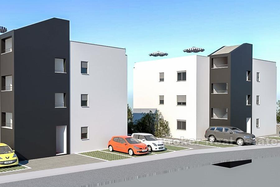 Wyspa Ciovo, apartamenty w nowym budynku