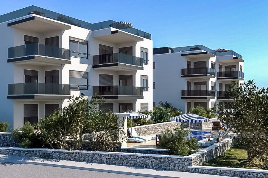 Wyspa Ciovo, apartamenty w nowym budynku