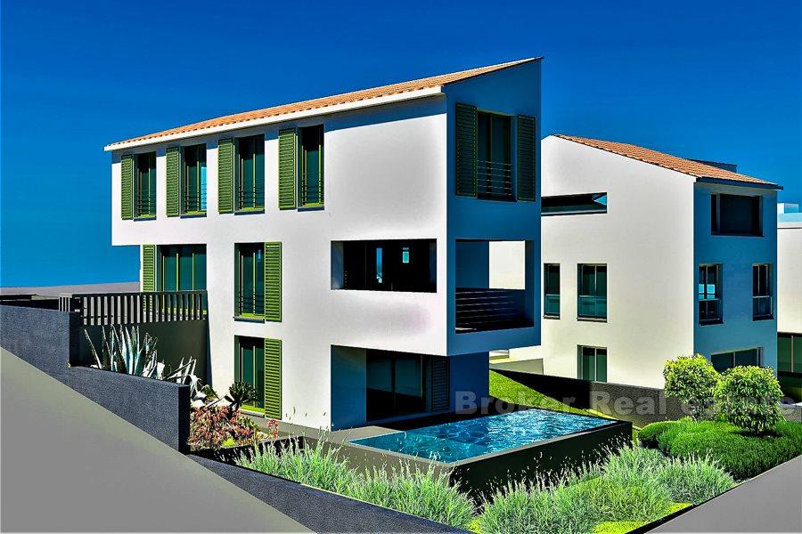 Trogir, stavební pozemek s povolením