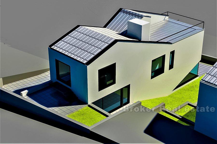 Trogir, byggetomt med tillatelser