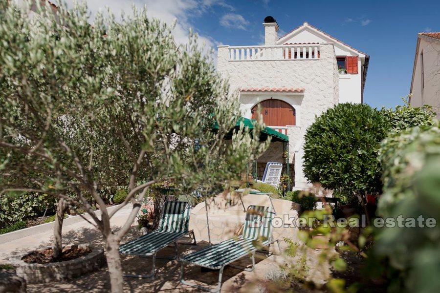 Primosten, sjarmerende hus rett på stranden