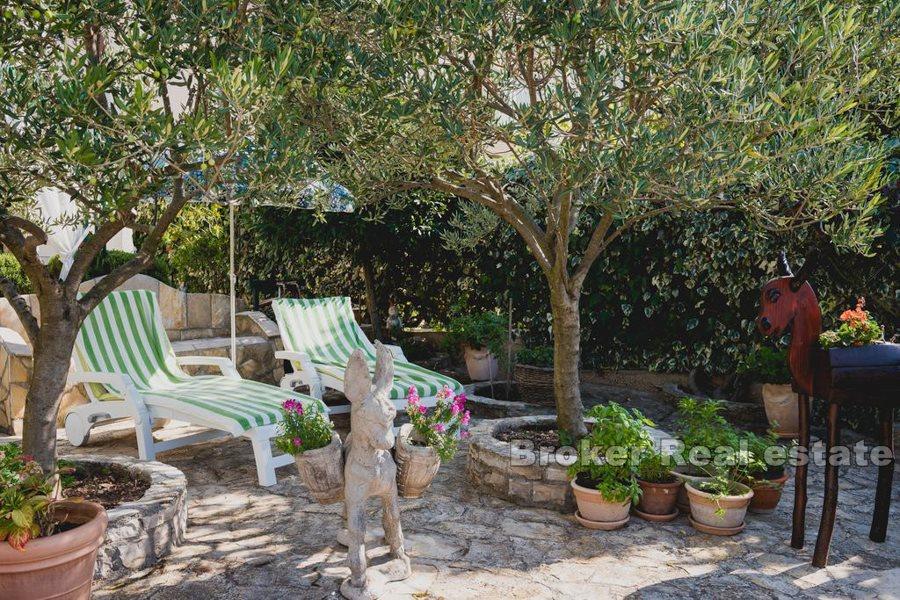 Primosten, sjarmerende hus rett på stranden