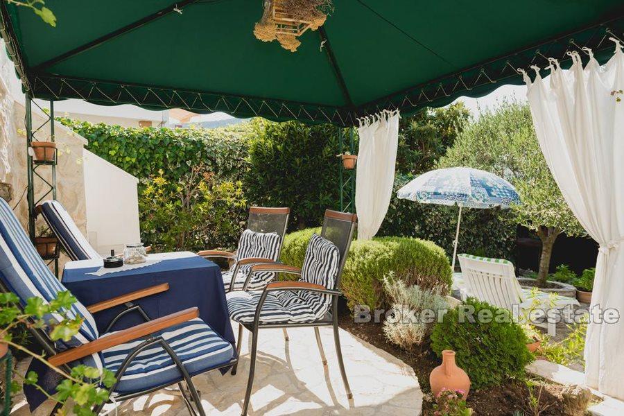 Primosten, sjarmerende hus rett på stranden