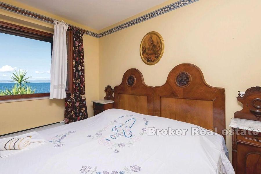Øya Korcula, unik stein villa første rad til sjøen