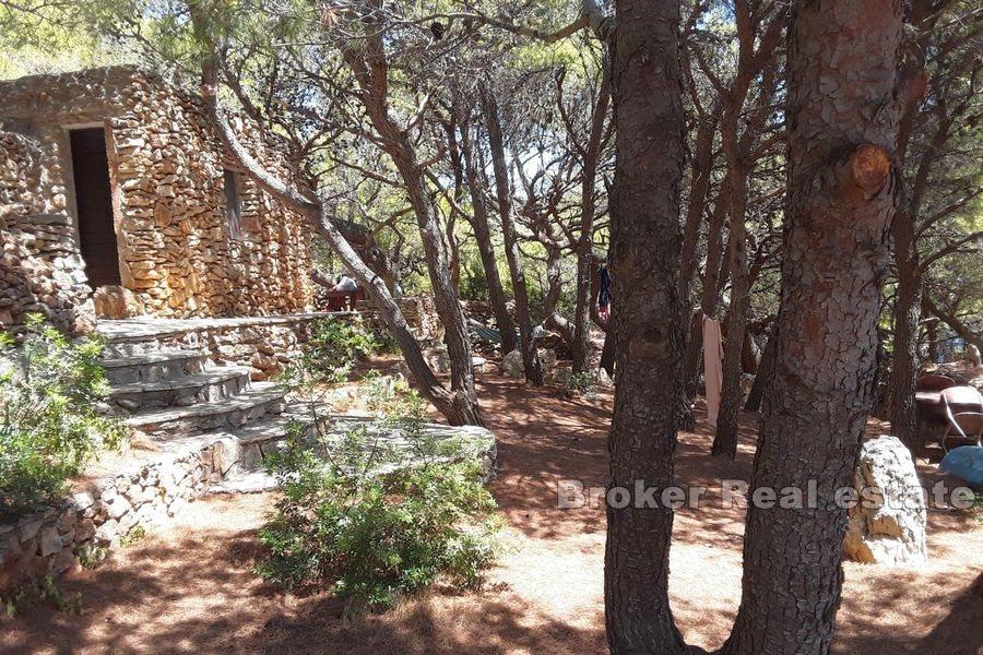 Ostrov Murter, Robinsonov dom v prvom rade k moru