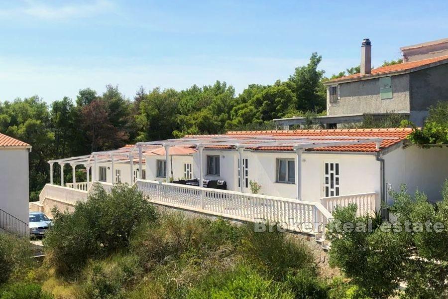Island of Brac, detached house with 5 apartments