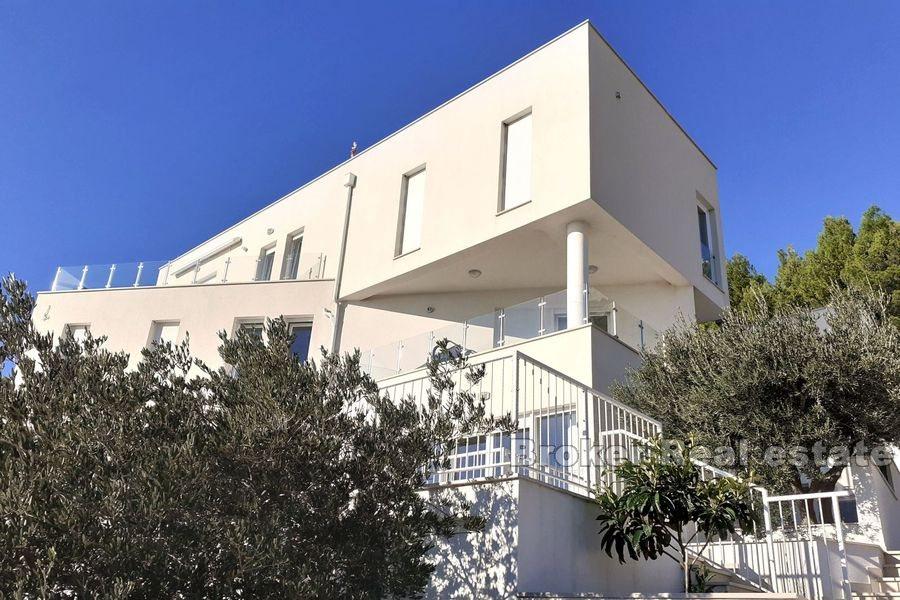 Near Omis, newly built villa first row to the sea