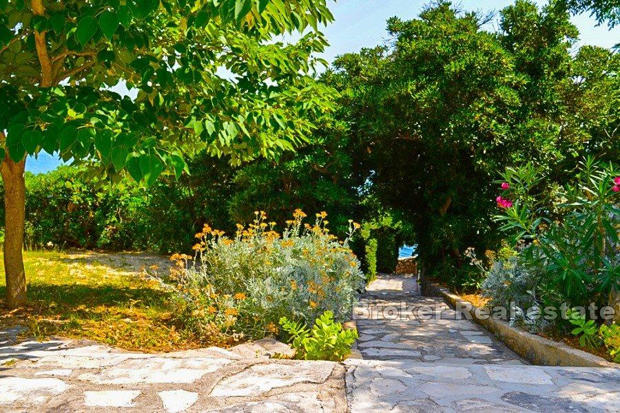 Île de Pag - Maison, première rangée de la mer, près de la plage