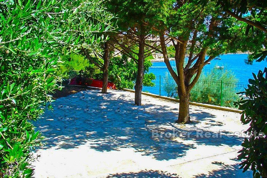 Île de Pag - Maison, première rangée de la mer, près de la plage