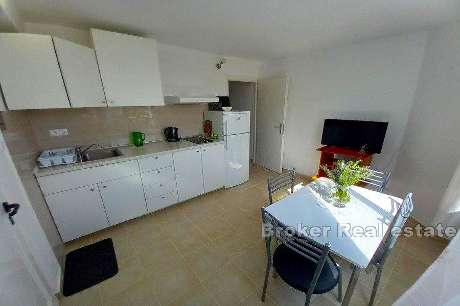 Ostrov Pag - Dům, první řada k moři, na pláži