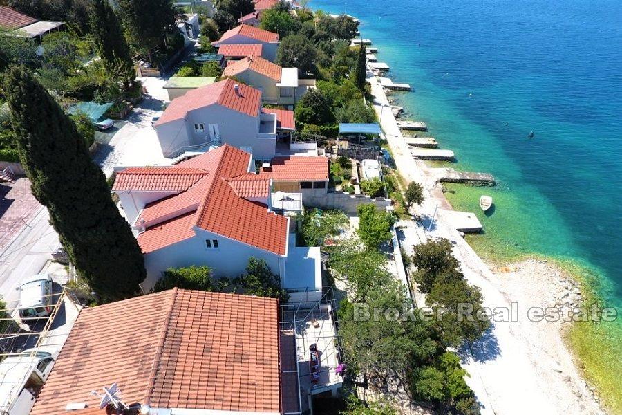Near Trogir, house first row to the sea in an attractive location