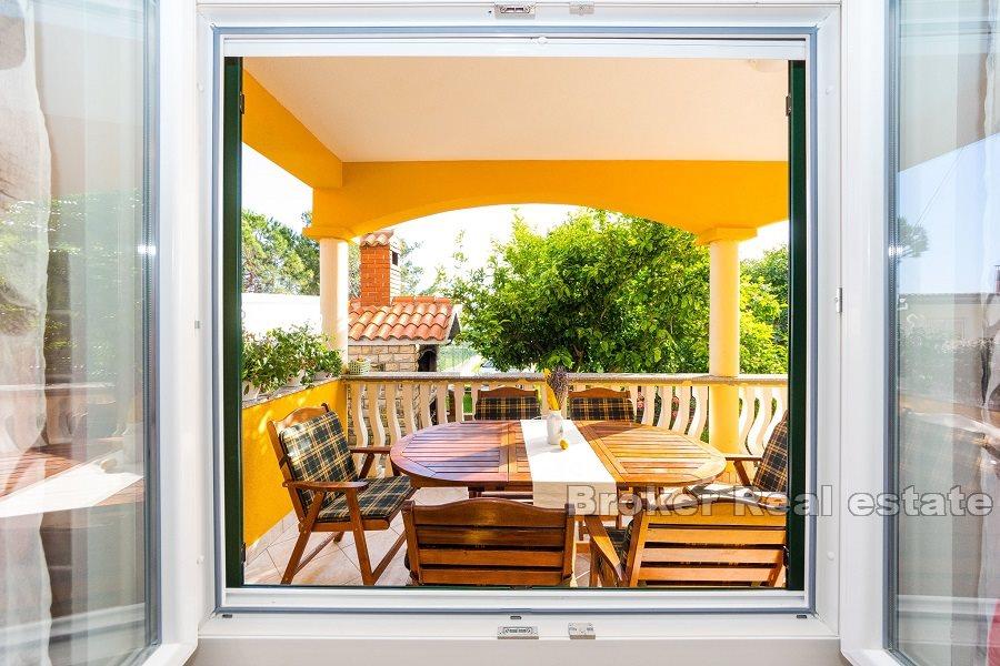 Zadar - Okouzlující dům v první řadě k moři