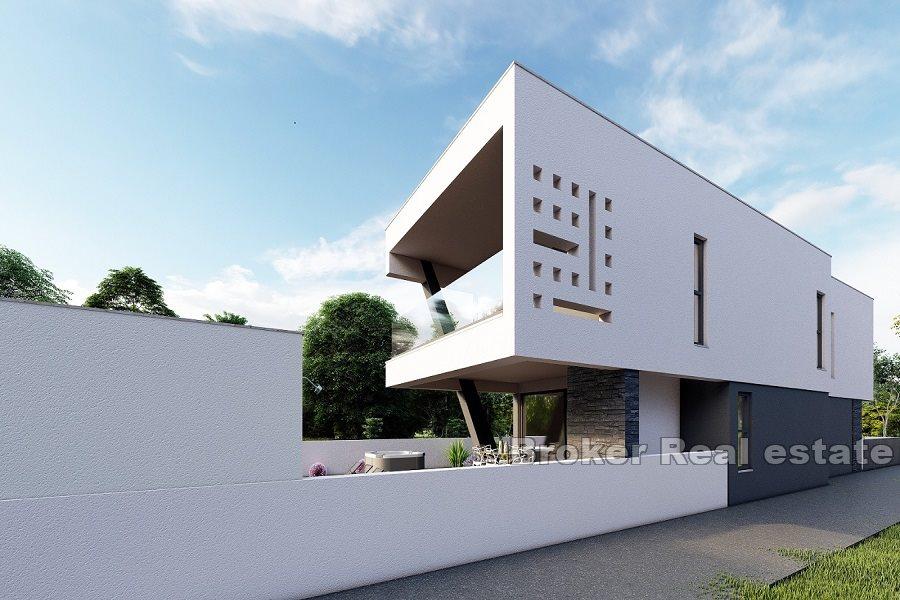 Nära Zadar - Lyxvilla i första raden mot havet