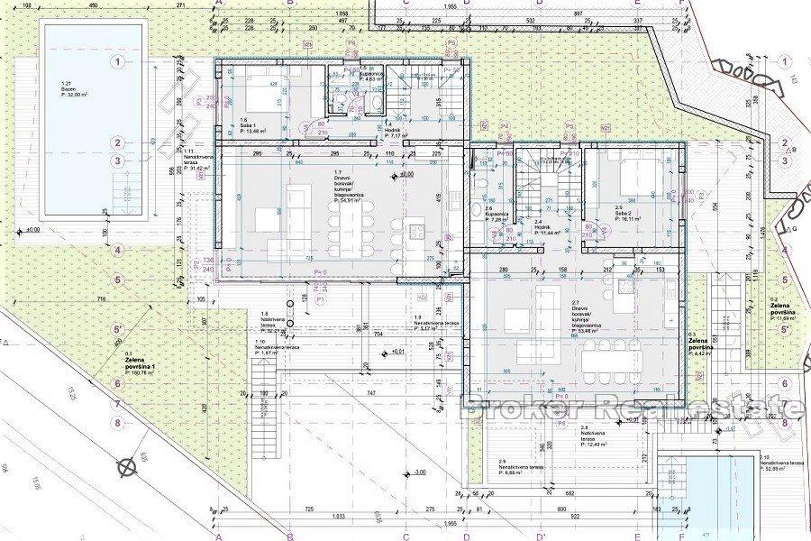 Island of Murter - Newly built villa with sea view