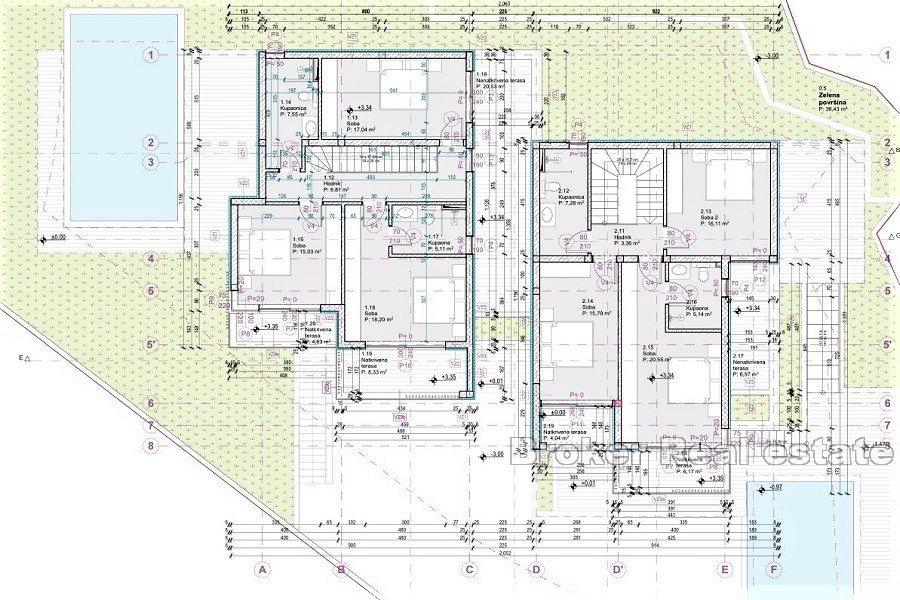 Island of Murter - Newly built villa with sea view