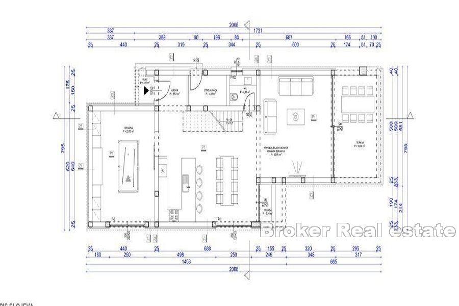 W pobliżu Zadaru - Działka budowlana z pozwoleniem