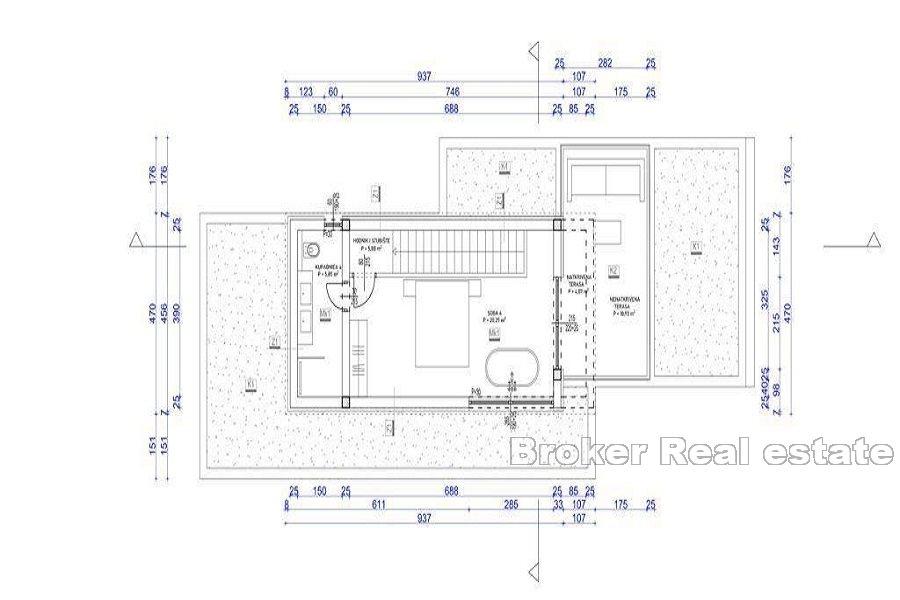 W pobliżu Zadaru - Działka budowlana z pozwoleniem