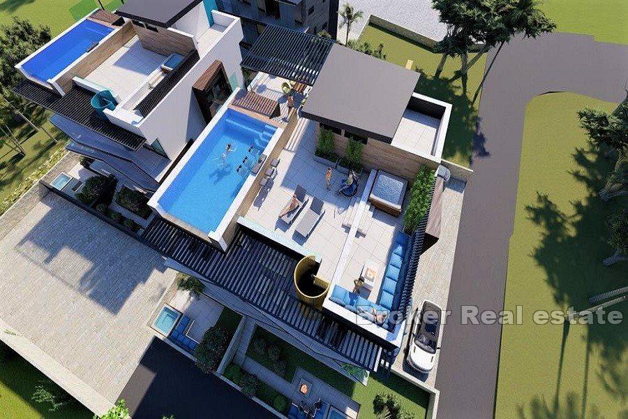 Zadar - Penthouse s bazénem a výhledem na moře