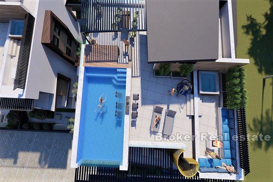 Zadar - Penthouse s bazénem a výhledem na moře