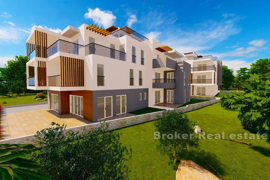 Vodice - Luksusowe, nowo wybudowane apartamenty nad morzem