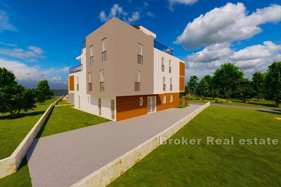 Vodice - Luksusowe, nowo wybudowane apartamenty nad morzem