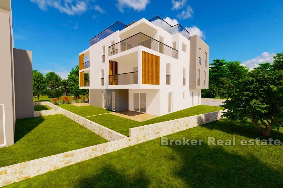 Vodice - Luksusowe, nowo wybudowane apartamenty nad morzem