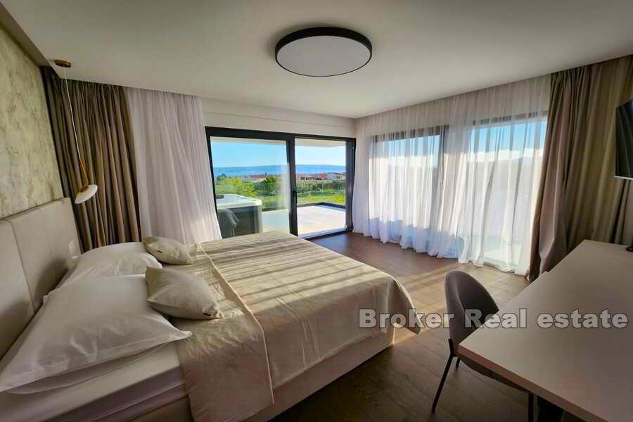 Kastela - Newly built villa with pool and sea view