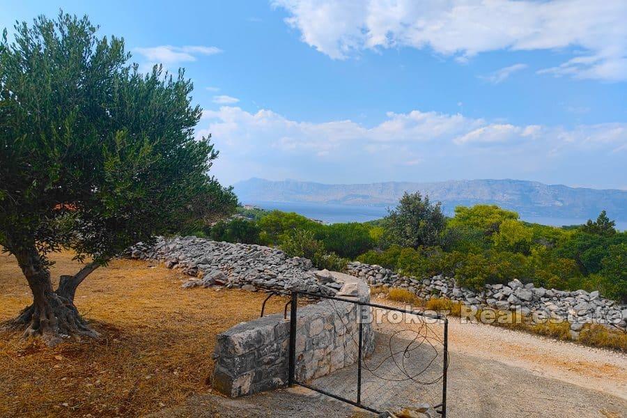 Brac - Terreno agricolo con vista mare