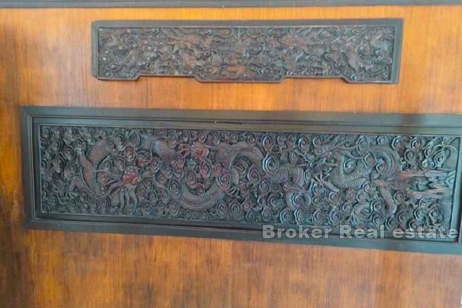 Brac - Maison première rangée de la mer