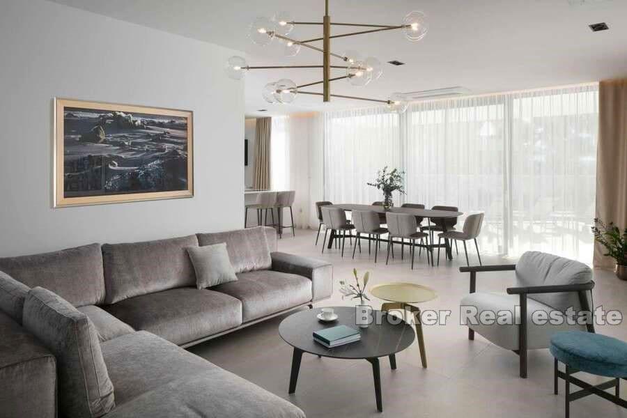 Zadar - Villa med moderne arkitektur med basseng og utsikt