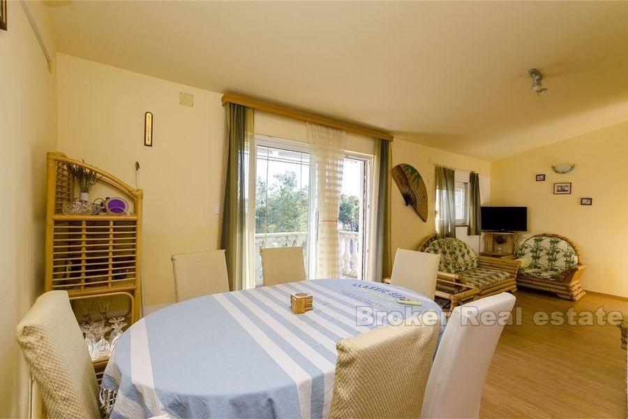 Rogoznica Bereich, Wohnung, erste Reihe zum Meer, Meerblick