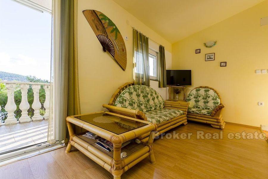 Rogoznica Bereich, Wohnung, erste Reihe zum Meer, Meerblick