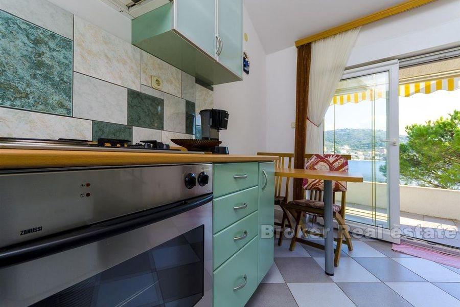 Rogoznica Bereich, Wohnung, erste Reihe zum Meer, Meerblick