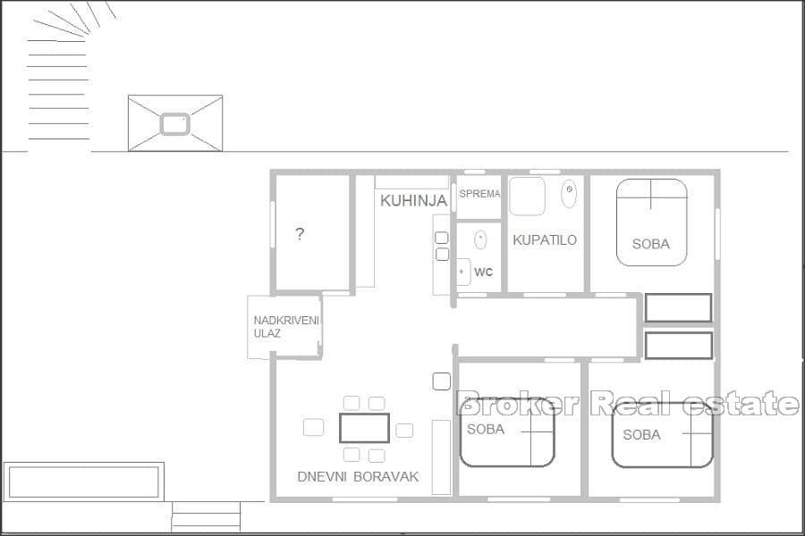 Insel Mljet - Haus am Meer und Strand