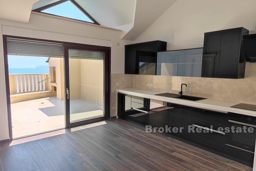 Wyspa Pag - Penthouse w pierwszym rzędzie do morza i plaży