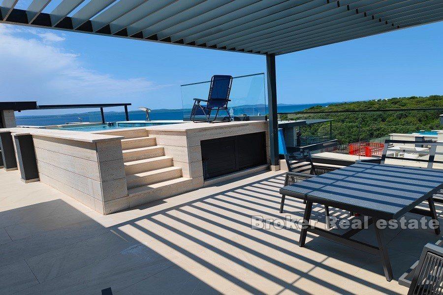 Zadar - nowoczesny penthouse z widokiem