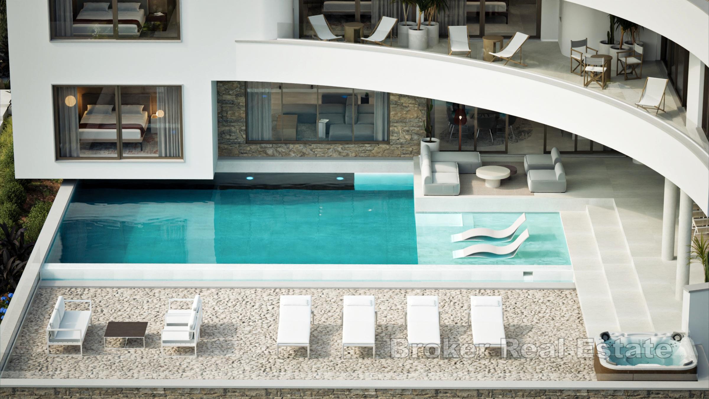 Primosten - Villa med panoramautsikt over havet