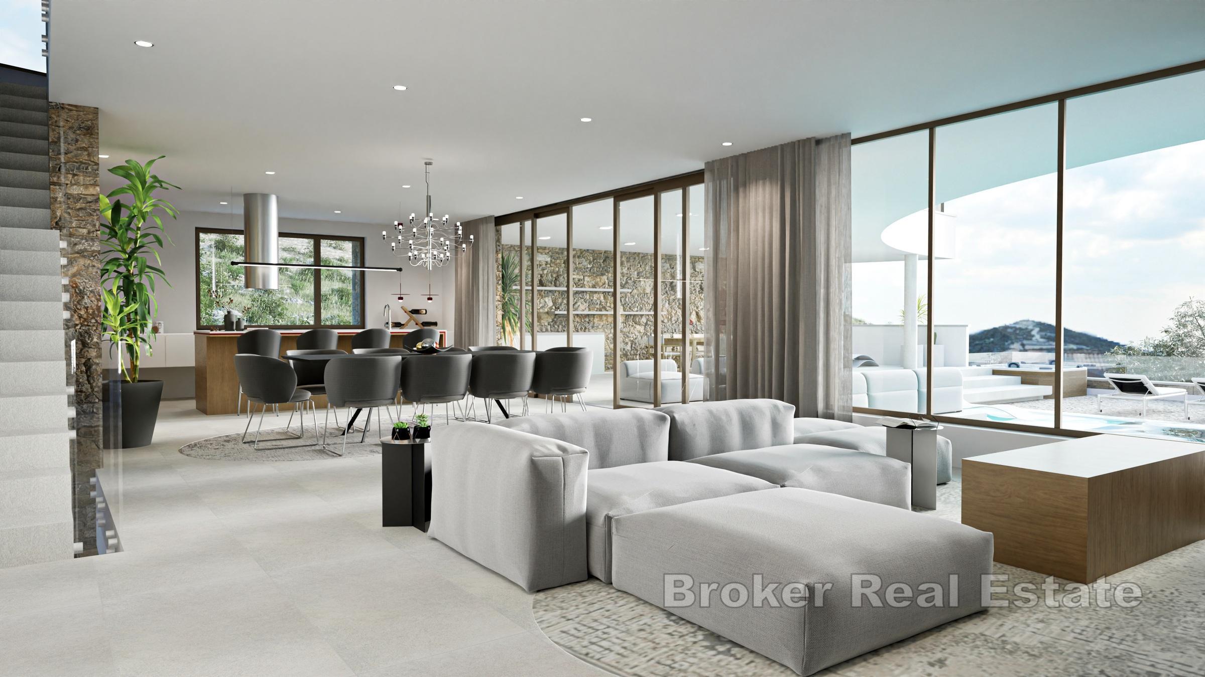 Primošten - Vila s panoramatickým výhľadom na more