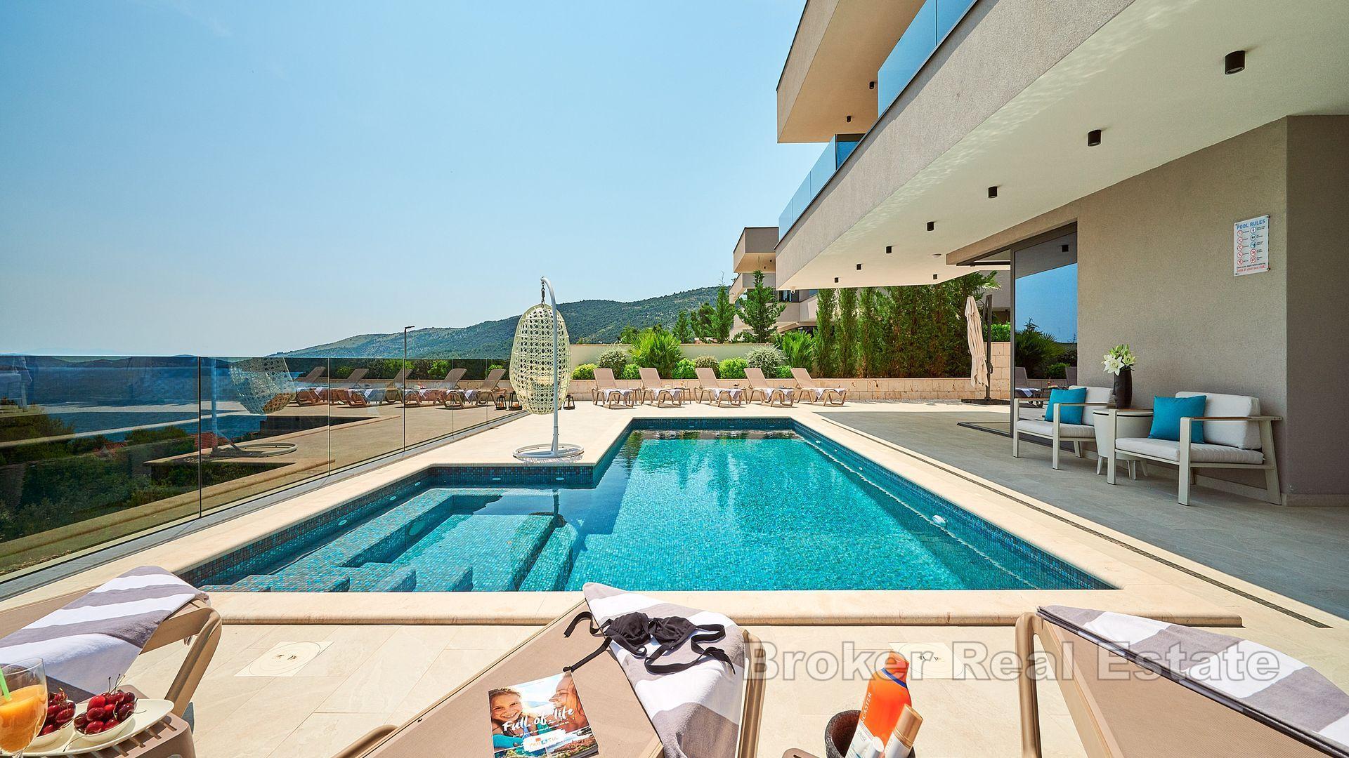 Trogir - Luksusowe wille z basenami i panoramicznym widokiem na morze