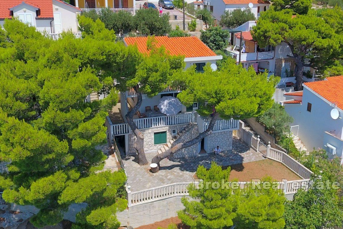 Casa sopra il mare e la spiaggia