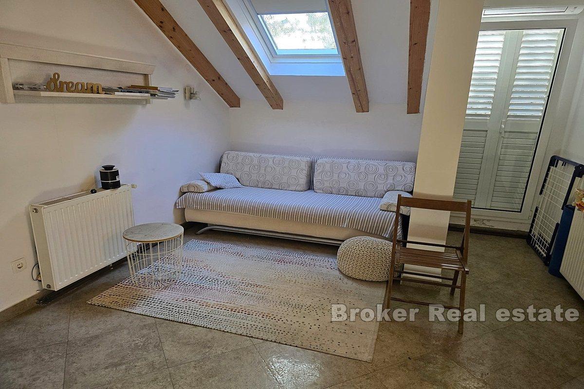 Familiehus ved sjøen