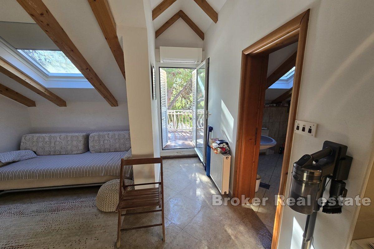 Familiehus ved sjøen