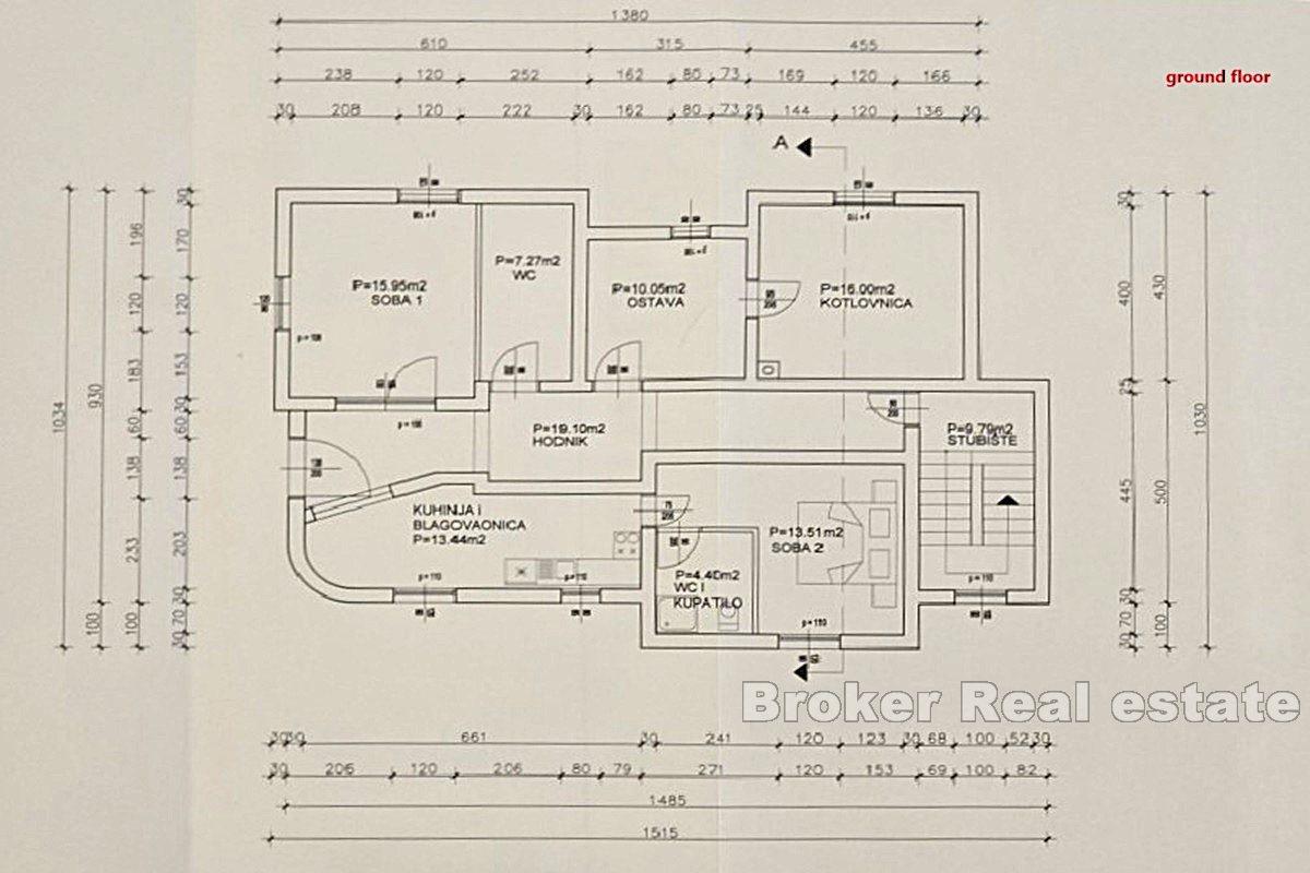 House by the sea and the beach in a prestigious location in Zadar