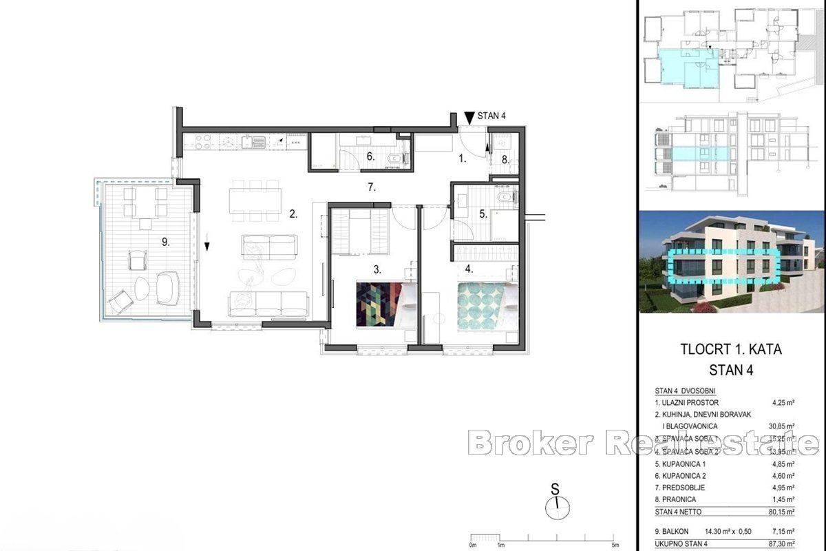 Exclusive apartments with sea view