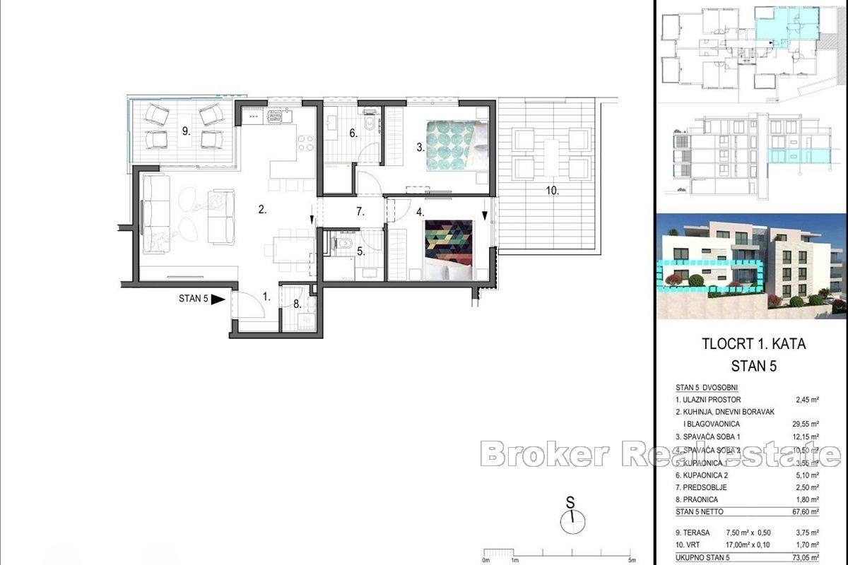 Exclusive apartments with sea view