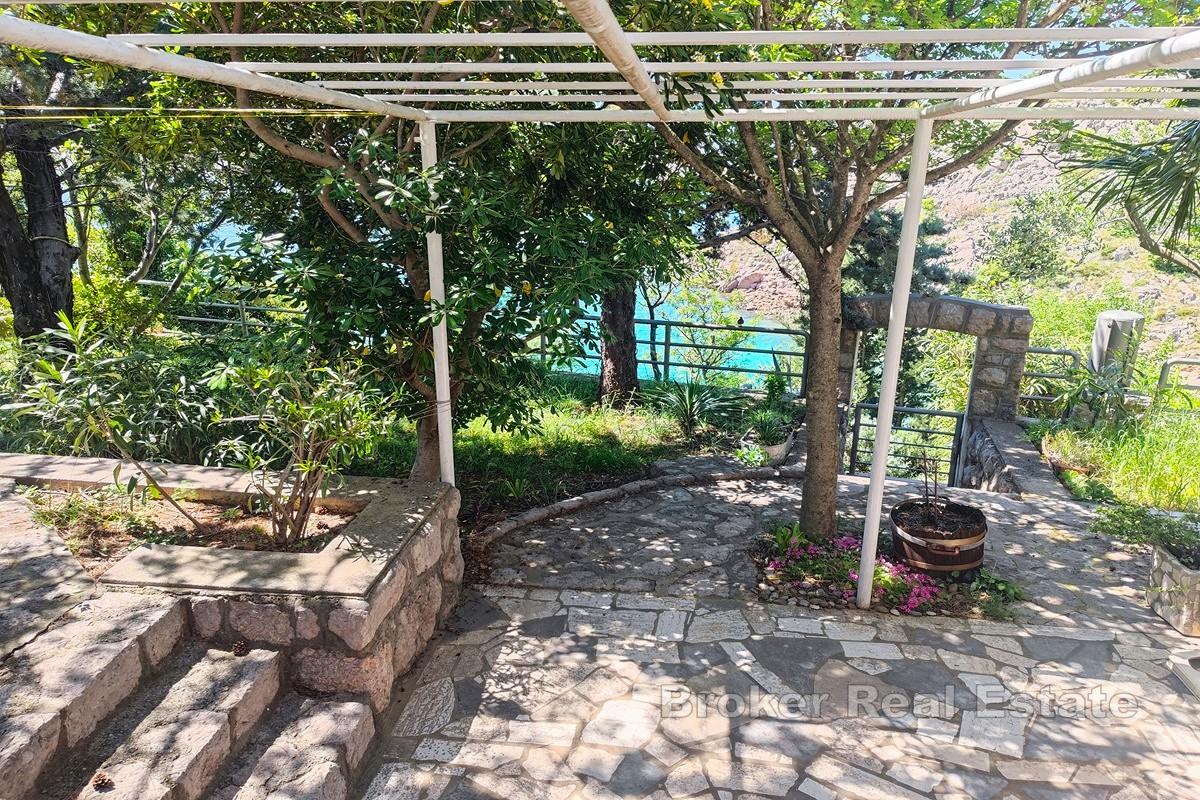 Maison en bord de mer avec accès direct à la plage