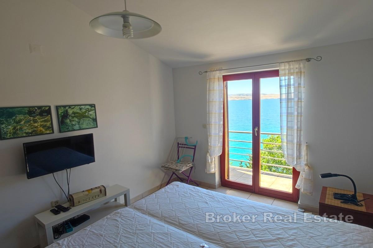 Maison en bord de mer avec accès direct à la plage