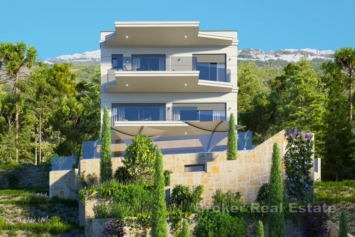Terrain constructible avec permis, en deuxième ligne de mer